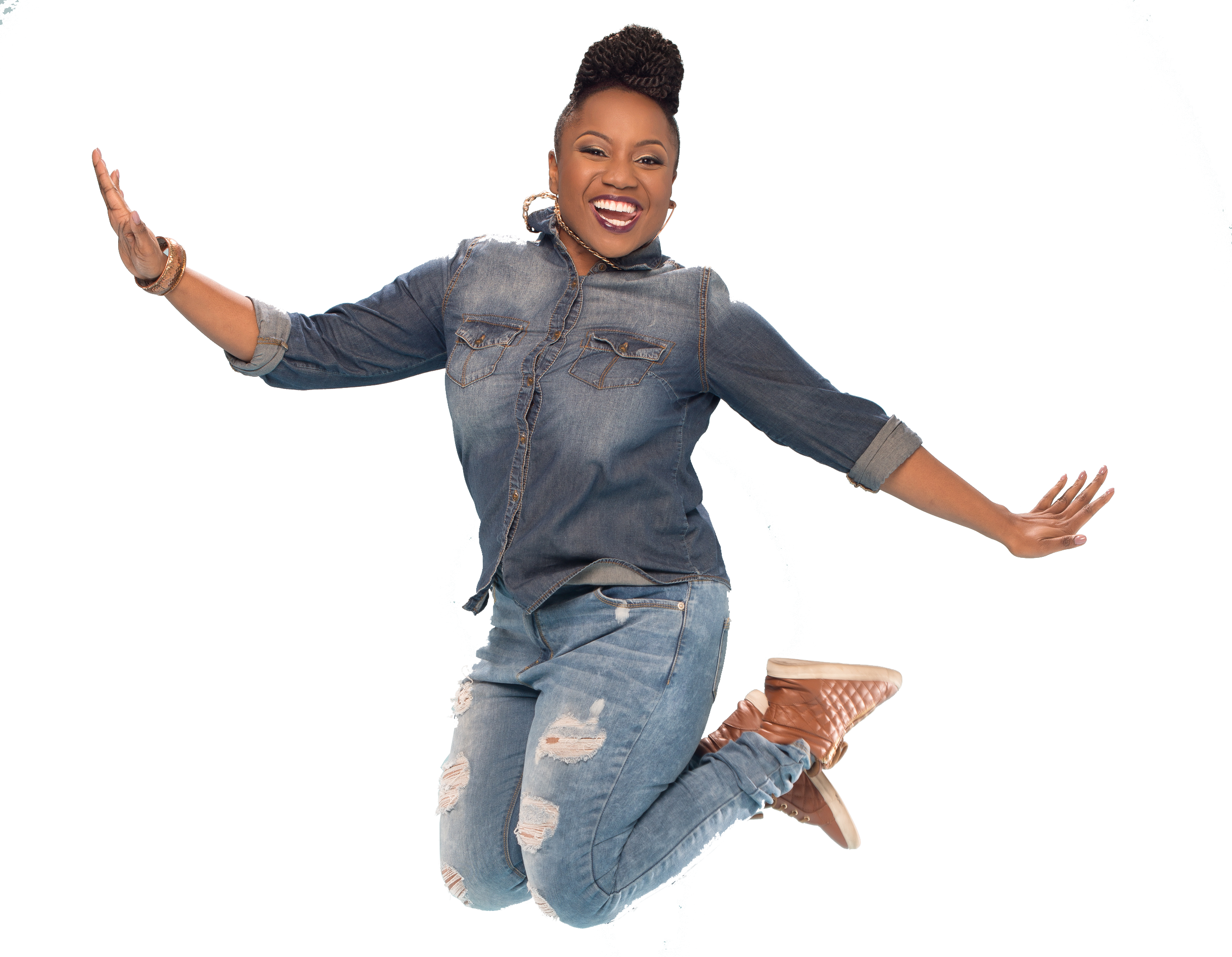 Watch - Jumping (2429x1887), Png Download