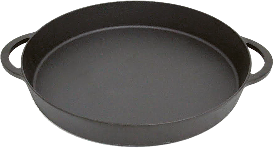 Big Green Egg Skillet (800x500), Png Download