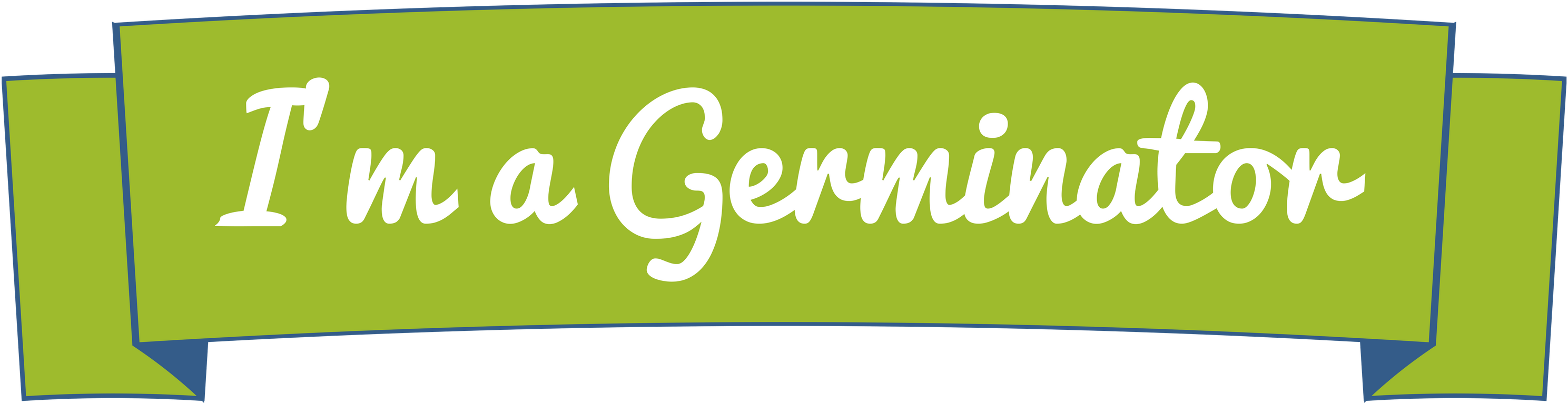 The Germinators Is A Group Of People Like You Who Commit - Bazar (3000x1055), Png Download