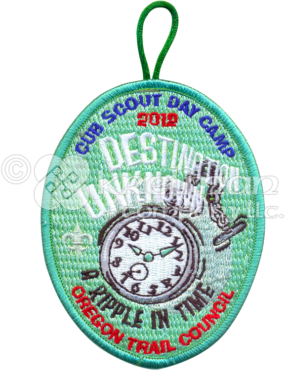 K197565 Cub Scouts A Ripple In Time Oregon - Emblem (800x800), Png Download