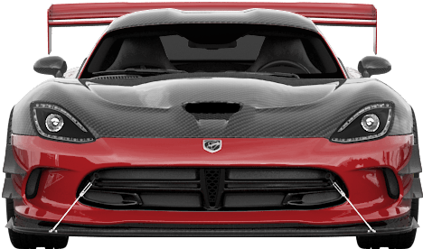 Dodge Srt Viper'13 By Saying Ming Lee - Dodge Viper (1004x500), Png Download