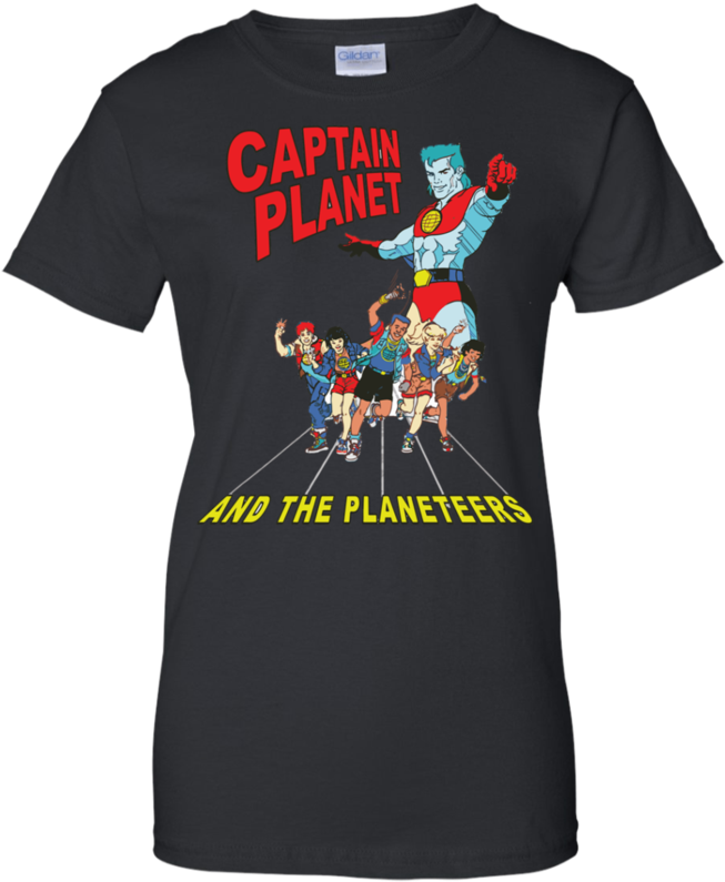 Captain Planet - Shirt (800x800), Png Download