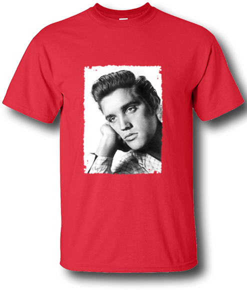Elvis Presley - Active Shirt (500x625), Png Download