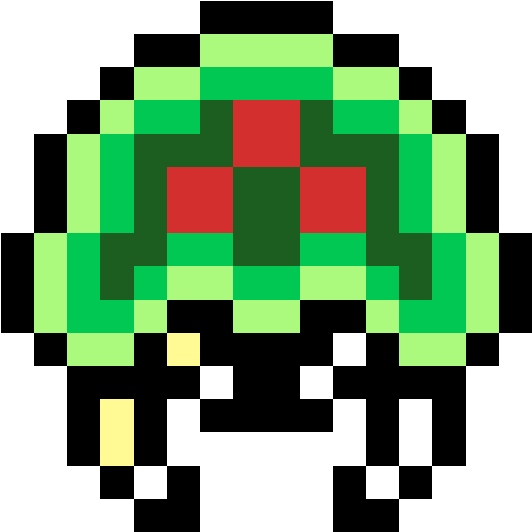 Metroid - Gif Rick And Morty 8 Bits (1184x1184), Png Download