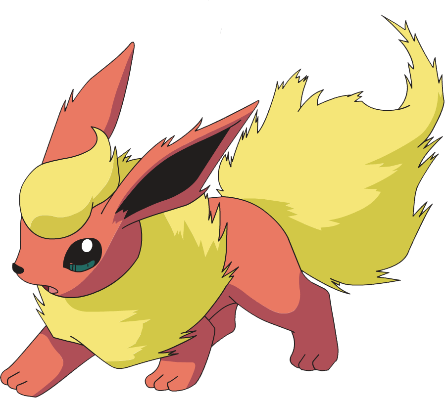 Flareon Pokemon (899x805), Png Download