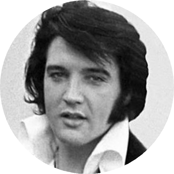 Elvispresley - Elvis Presley (600x600), Png Download