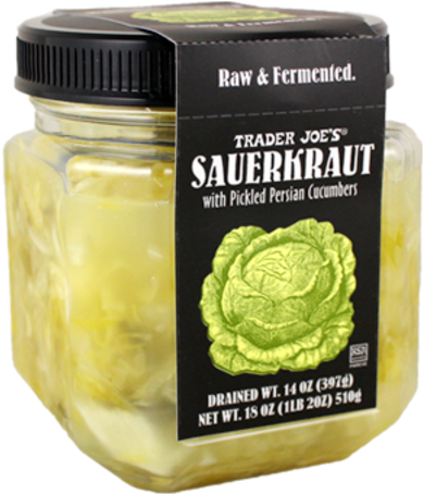 Though The Name May Sound Like A Tongue-twister, The - Trader Joe's Pickled Cabbage (800x563), Png Download