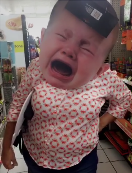 I Take Back Everything I Ever Said About Dollar Stores - Crying Baby Mask Dollar General (870x580), Png Download
