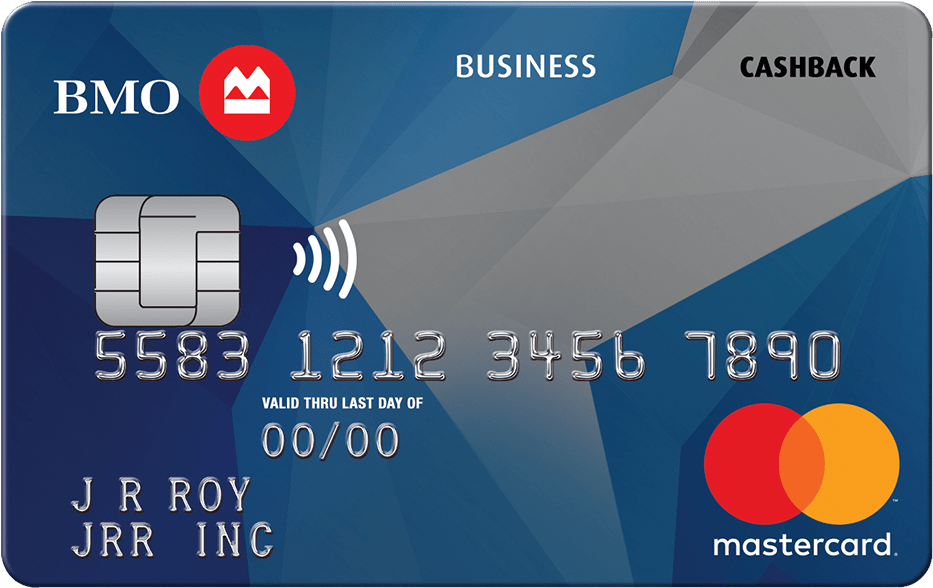 Bmo Cashback Business Mastercard - Bank Of Montreal (1000x655), Png Download
