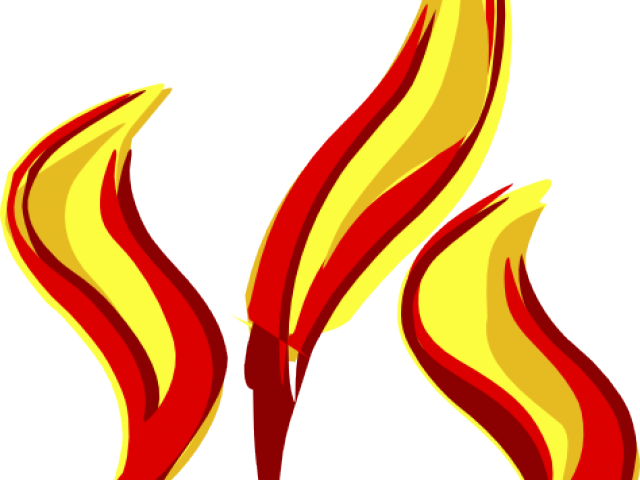 Fire Clipart Animated - Flames Clip Art (640x480), Png Download