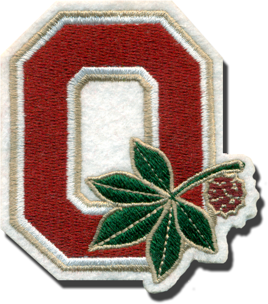 The Ohio State University Logo Download - Ohio State Buckeyes Block O (777x777), Png Download