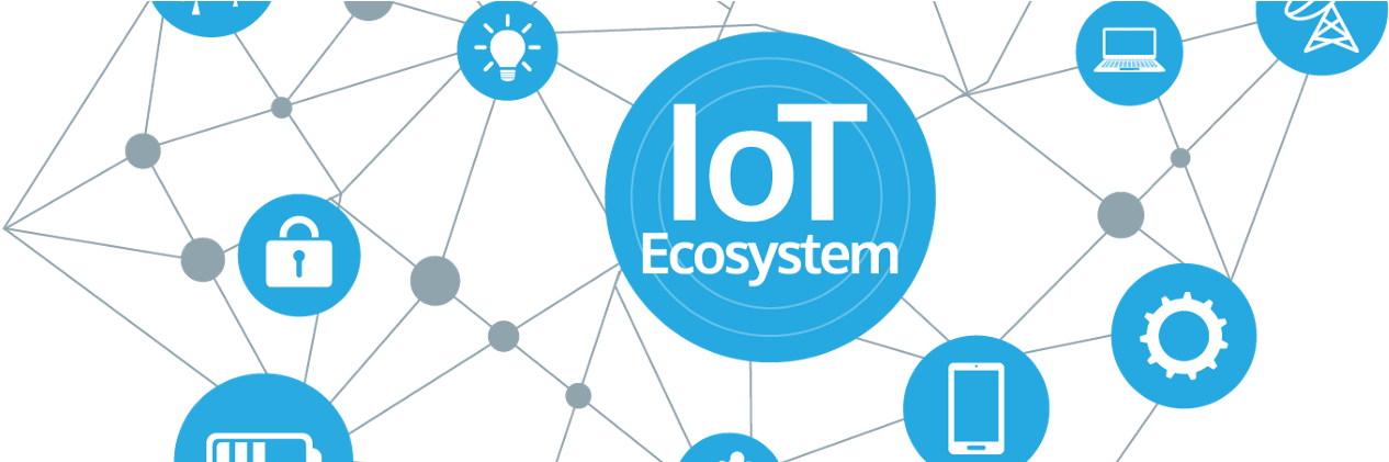 The Iot's Industrial Age, Iot Democratization On The - Iot Data (1400x420), Png Download