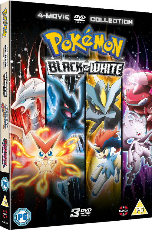 Pokémon Movie 14-16 Collection - Pokemon Movies (530x795), Png Download
