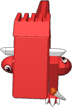 A Wobbly Groudon - Cartoon (768x768), Png Download