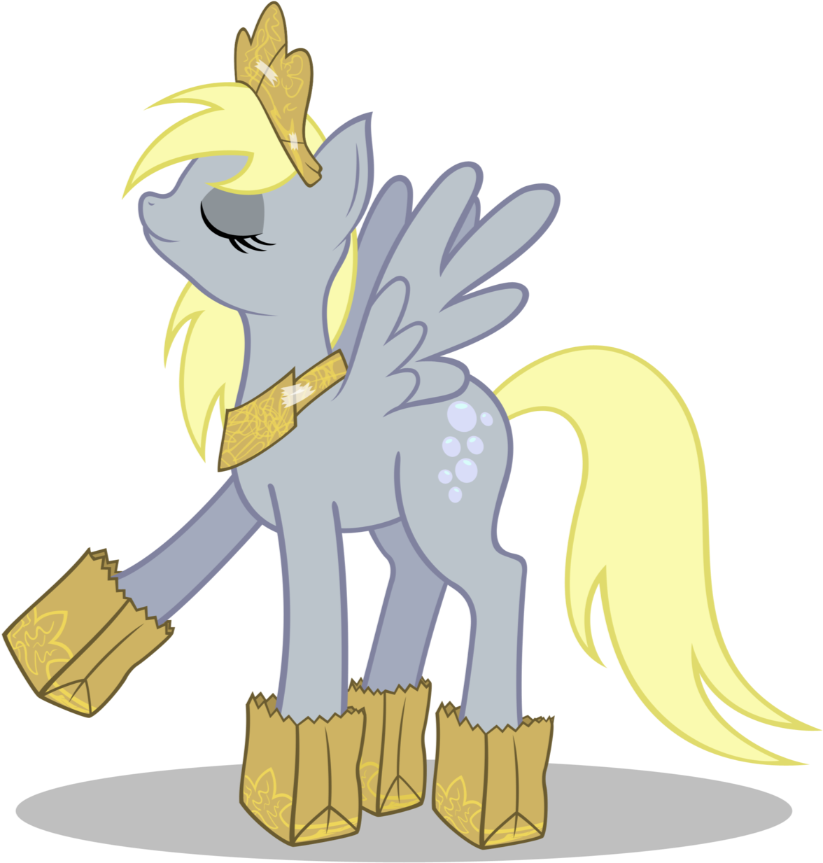 My Little Pony Princess Derpy (1355x1353), Png Download
