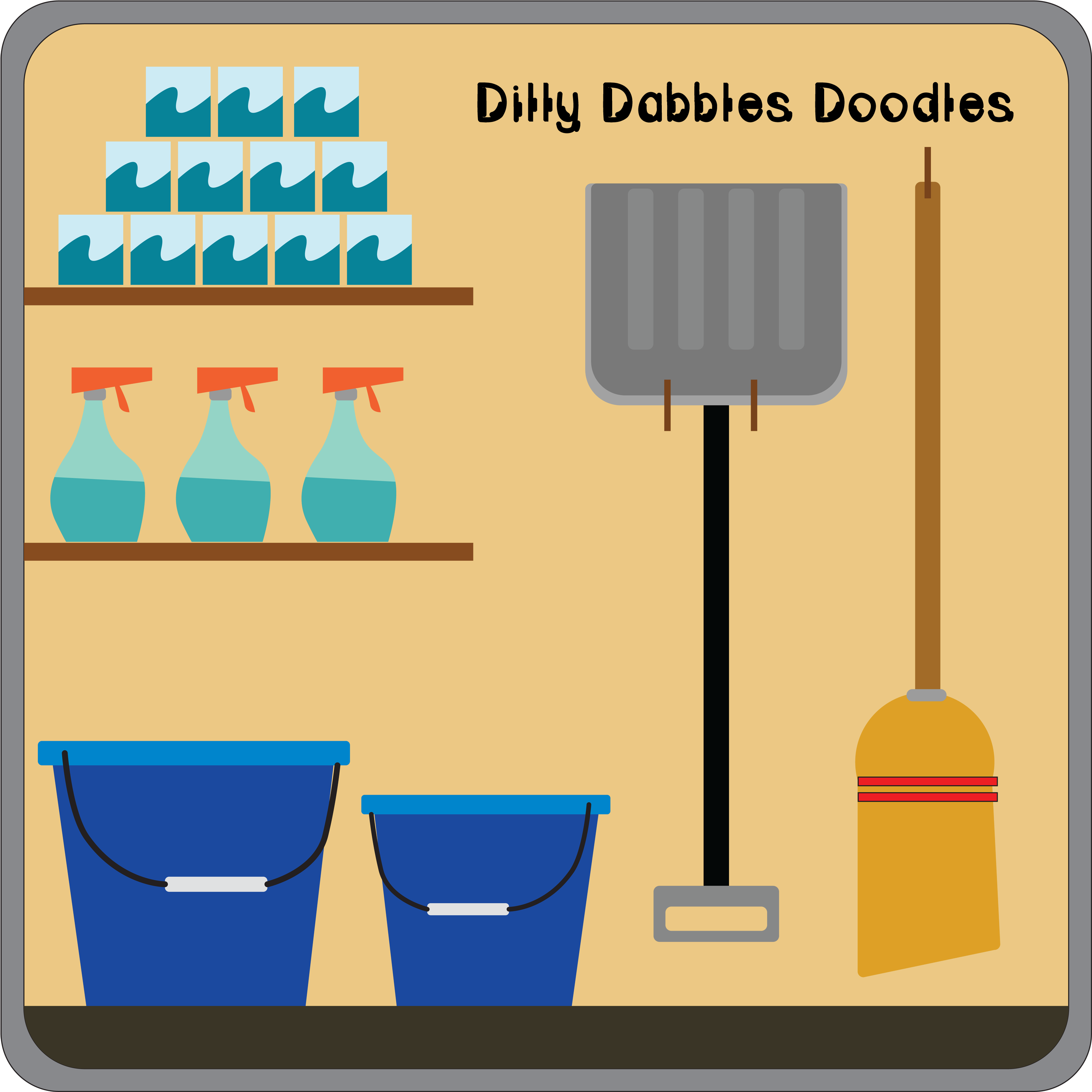 Images For School Janitors Clipart (3192x3192), Png Download