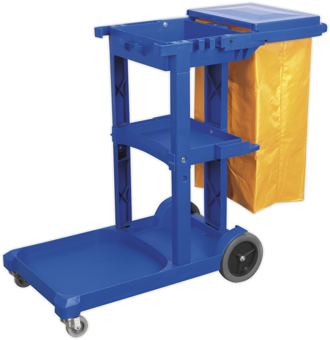 Bm30 Sealey Janitorial Trolley [janitorial] Trolleys, - Janitor (1200x1200), Png Download