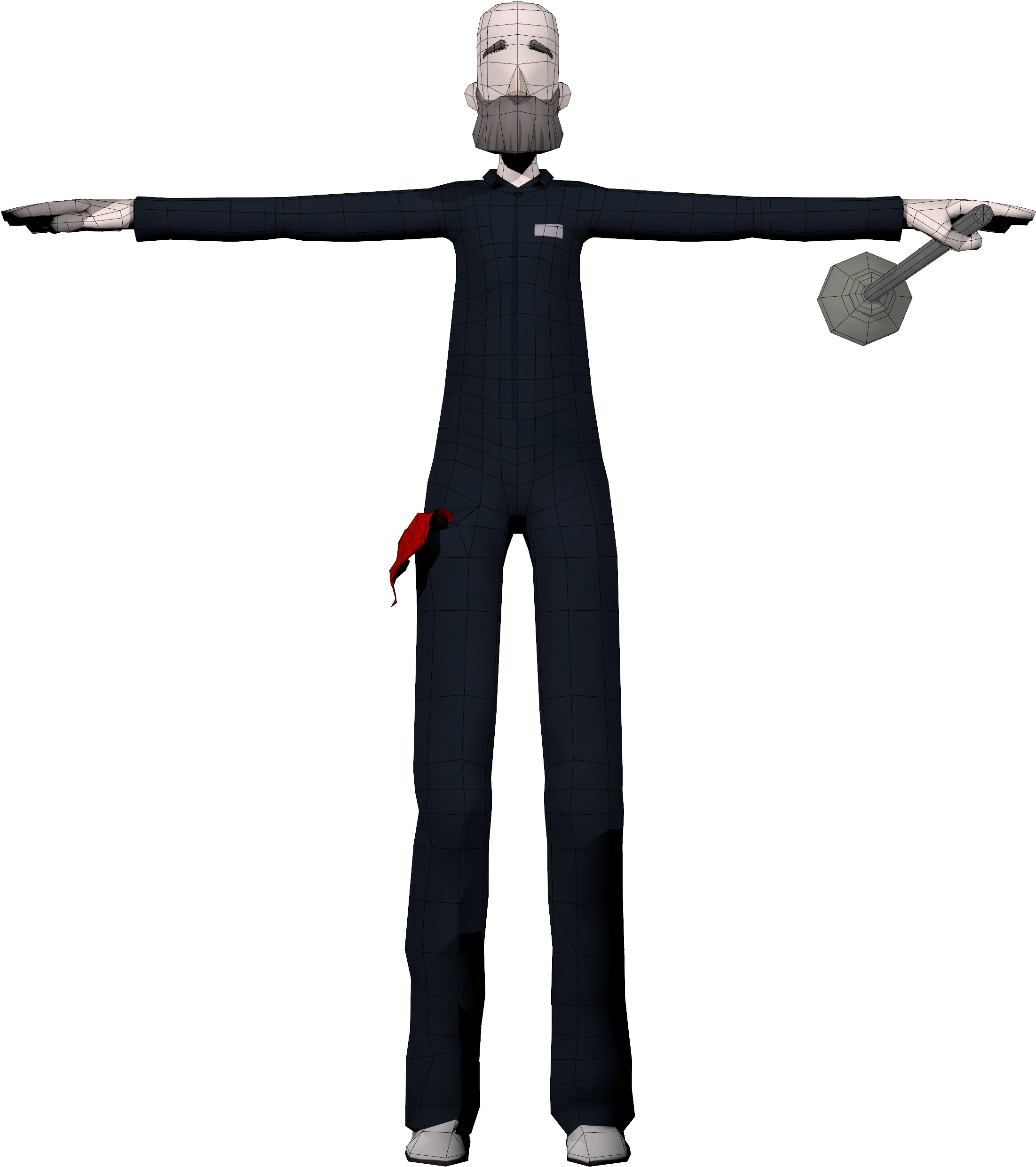 Jonas Schneider Janitor - Standing (2480x3508), Png Download