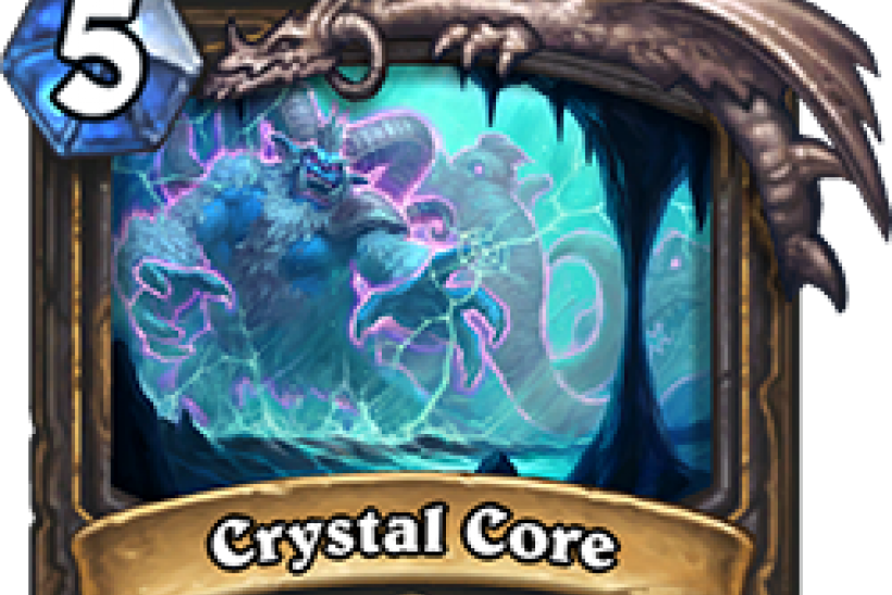 'hearthstone' Crystal Core Rogue Guide - Hearthstone Crystal Core Nerf (820x547), Png Download