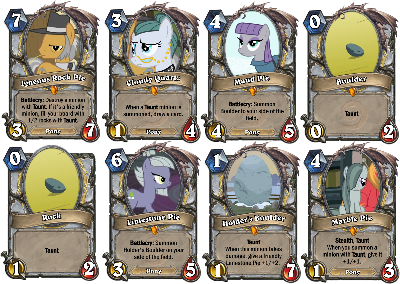 Boulder , Cloudy Quartz, Crossover, Hearthstone, Holder's - Cartoon (1600x1146), Png Download