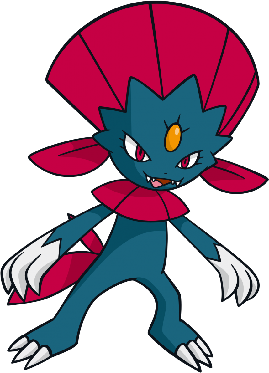 Global Link - Weavile Png (857x1200), Png Download