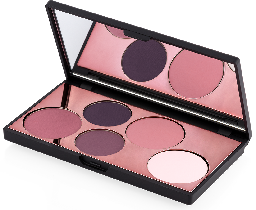 The Minimalist Mauve Series - Elcie Cosmetics Minimalist Palette (1080x887), Png Download