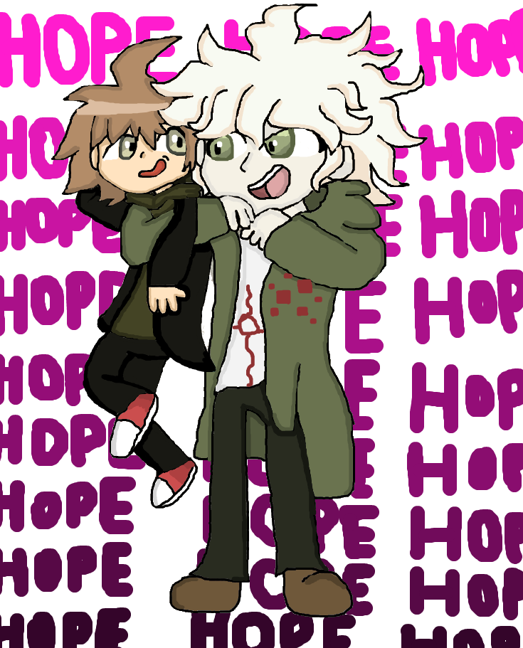 Danganronpa - Cartoon (735x911), Png Download