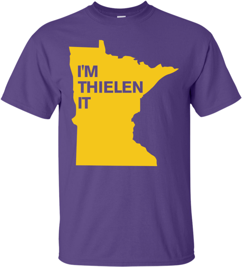 Minnesota Vikings Custom T Shirts - Give To The Max Day 2013 (1024x1024), Png Download