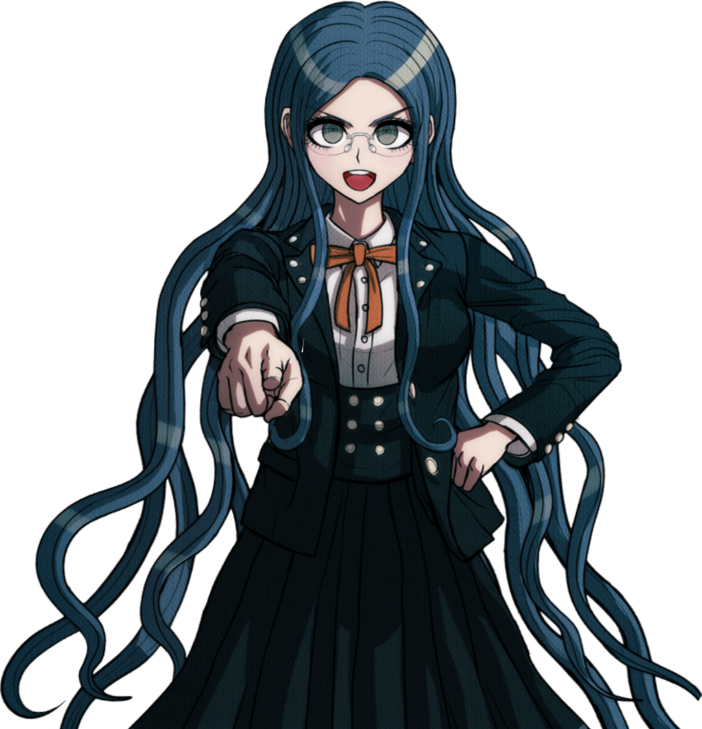 Tsumugi Sticker - Danganronpa V3 Tsumugi Sprites (1024x1064), Png Download
