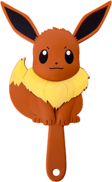 Eevee 3d Loungefly Hairbrush - Pokemon Hair Brush (600x600), Png Download