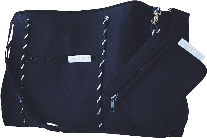 Black Bear/navy Seal **seconds** Bag Cub Scout - Handbag (1000x653), Png Download