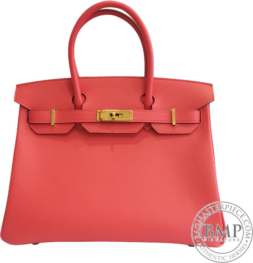 Hermes Rose Jaipur Birkin - Hermes Birkin (900x900), Png Download