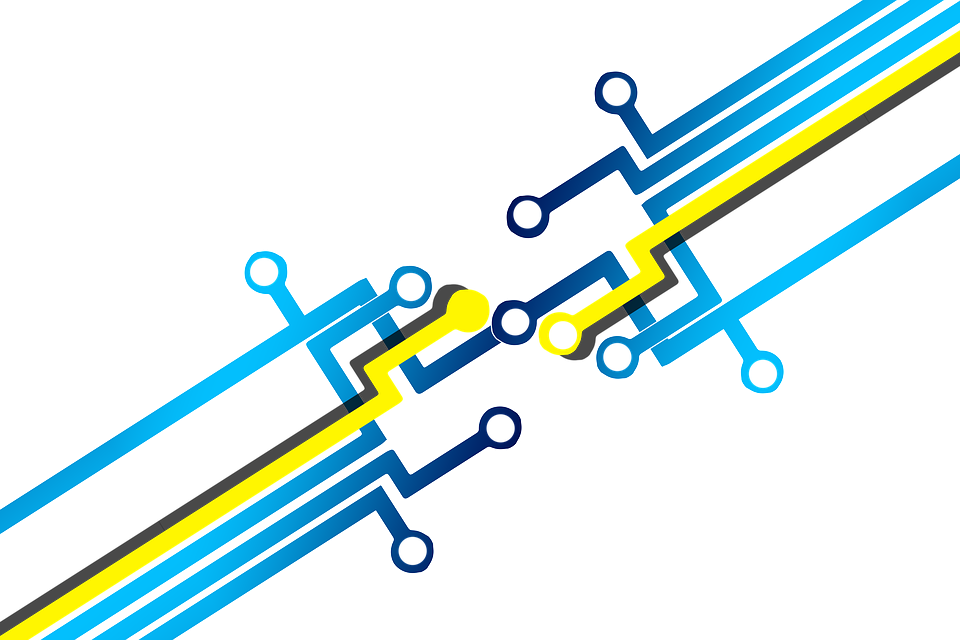 Circuits Png - Transparent Circuit Lines Png (960x640), Png Download