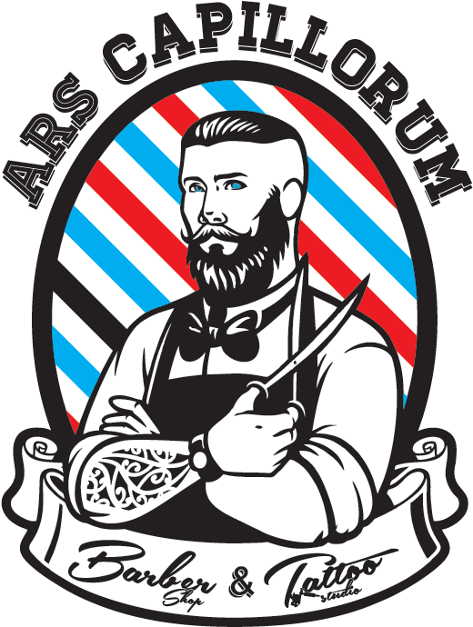 Download Logo Barber Shop Bearded Barber Png Image With No Background Pngkey Com