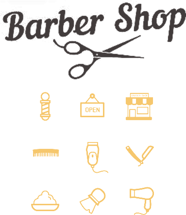 It Would Be Great To See You Barber Shop - Calligraphy (640x480), Png Download