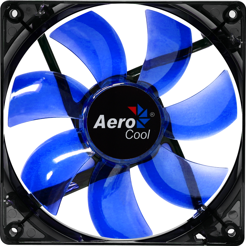 Image Not Available - Aerocool Lightning Led Fan 120mm Red (800x800), Png Download