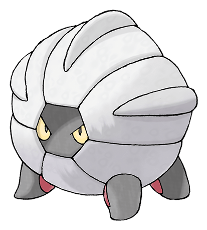 Shelgon Pokedex (630x630), Png Download