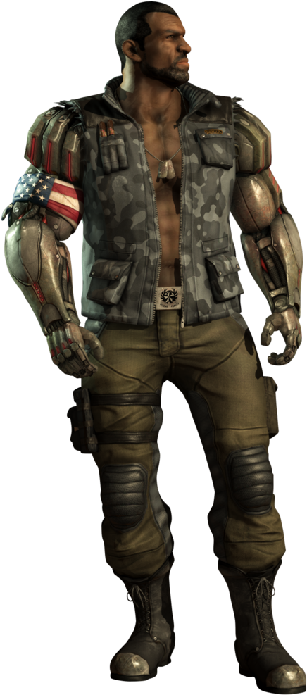 Jax - Jax Mortal Kombat (462x1005), Png Download