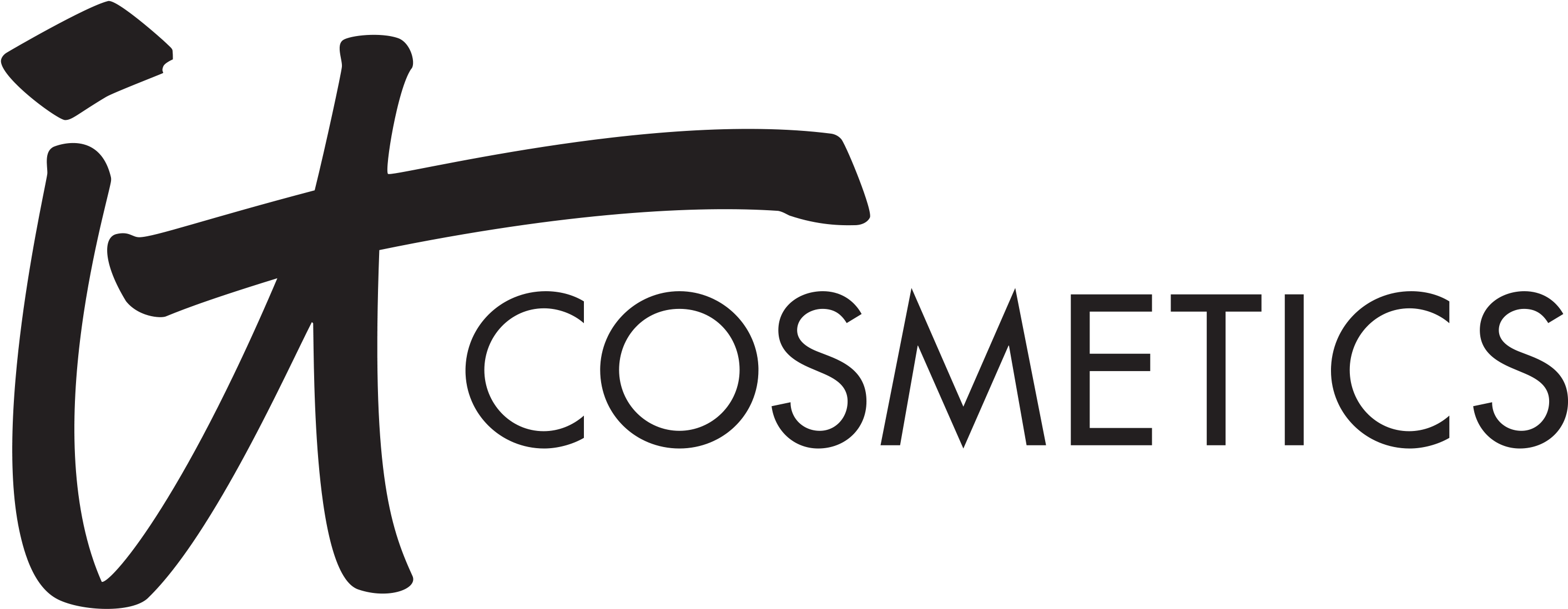 It Cosmetics - Cosmetics Logo Transparent Background (2837x1108), Png Download