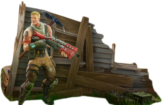Hiding Fortnite Thumbnail Template - Thumbnail Fortnite Background Png (1024x576), Png Download