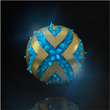 Bola Solo - Motif (1000x453), Png Download