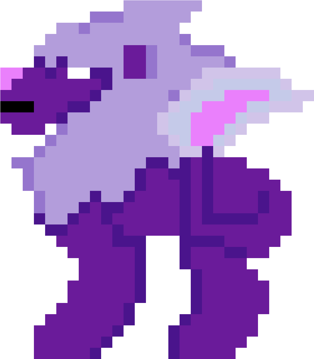 Purple Lion - Deadpool Logo Pixel Art (1184x1184), Png Download