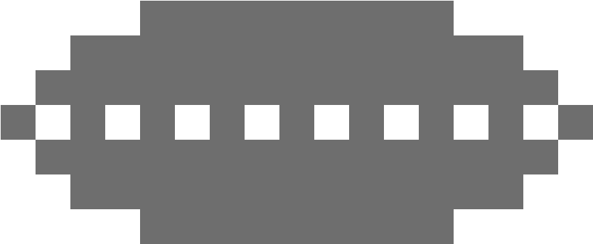 Mothership Superior - Pixel Art (1300x750), Png Download