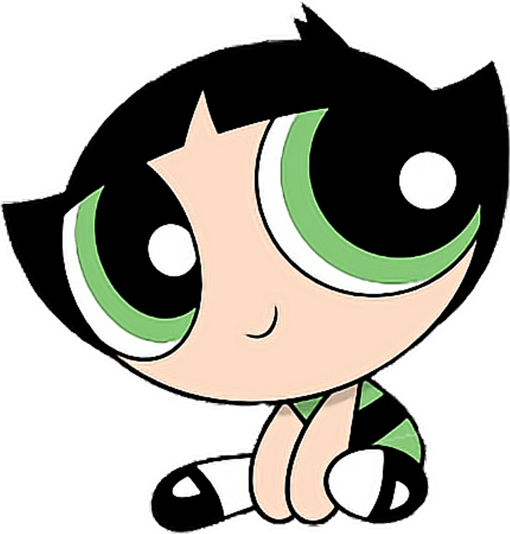 Buttercup Sticker - Buttercup Powerpuff Girls (1024x1072), Png Download