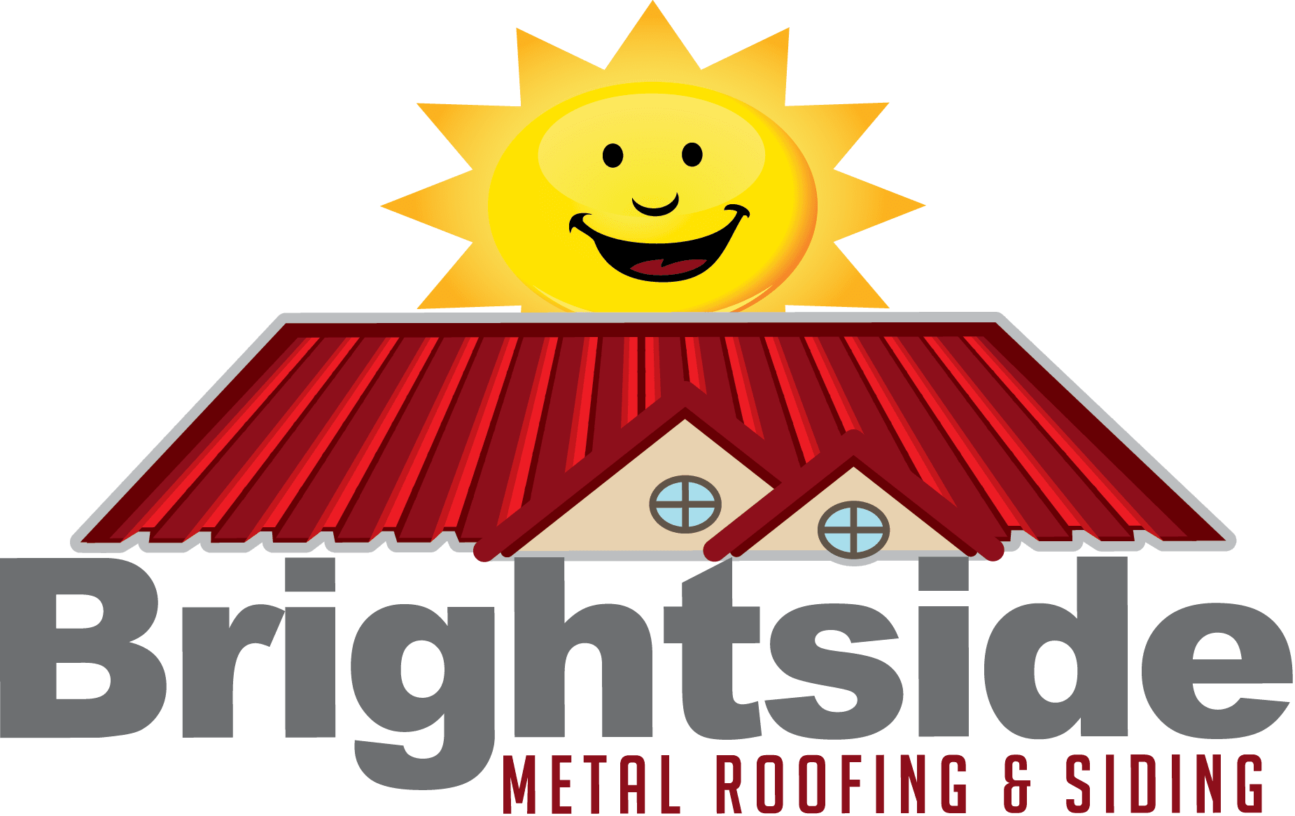 Full Size Of Metal Roofing Color Chart 14 Colors Brightside - Smiley (1850x1167), Png Download