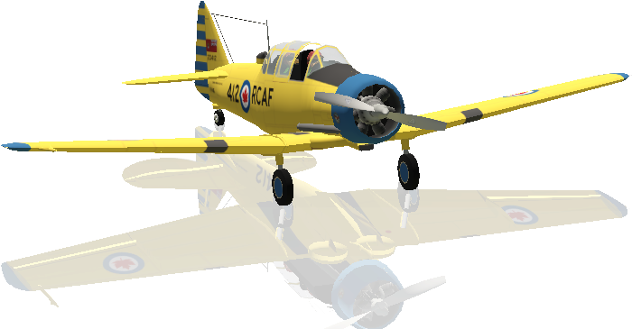 Canadian Car & Foundry Harvard Mk - Monoplane (800x450), Png Download