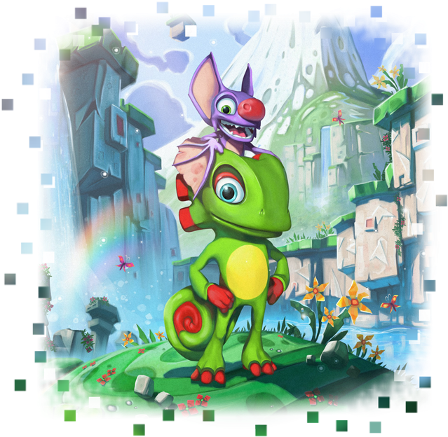 Yooka Laylee Nintendo Switch (650x650), Png Download