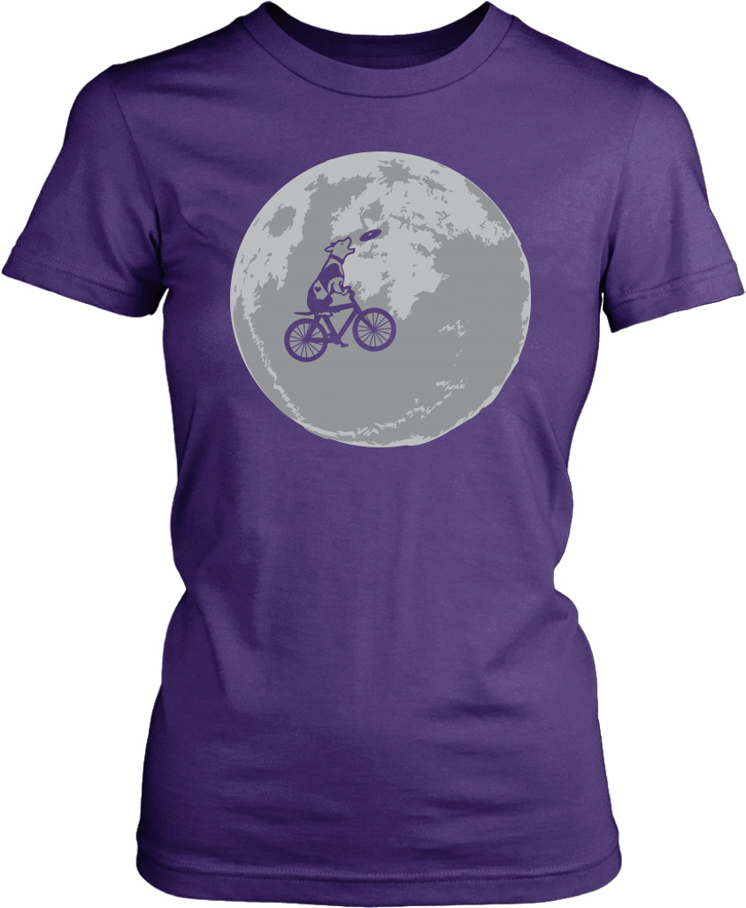 Pit Bull Moon - Shirt (1024x1024), Png Download