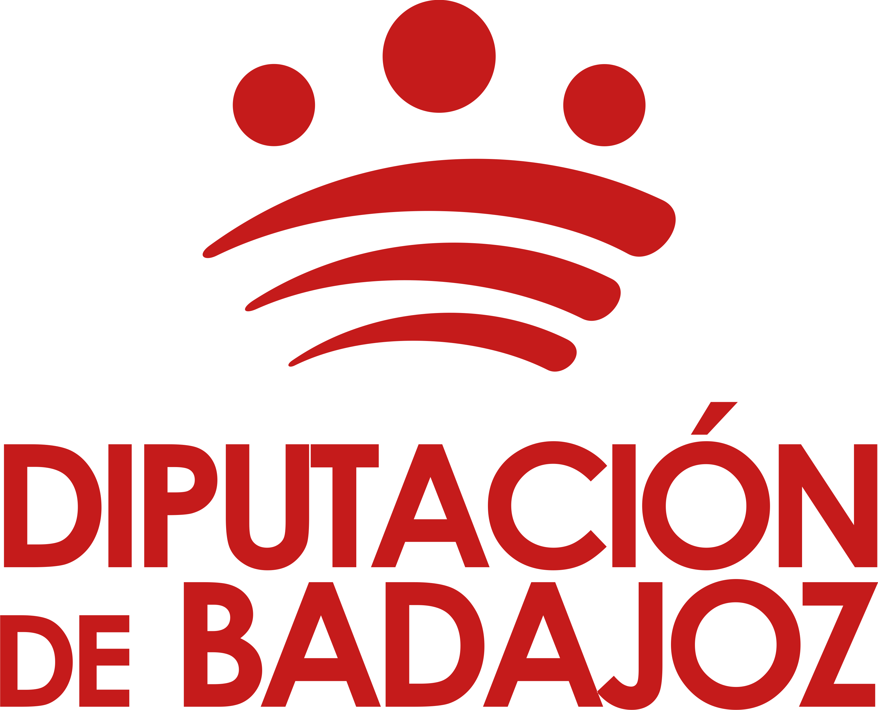 Logo Diputación De Badajoz - Graphic Design (3041x2461), Png Download