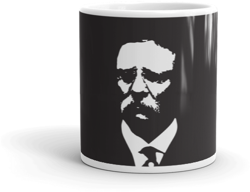 Theodore Roosevelt Mug - Mug (600x600), Png Download
